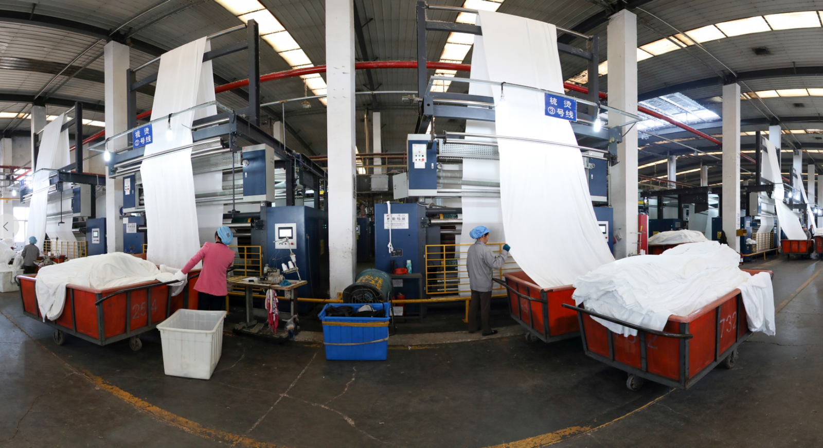 DALSTON in-house dyeing facility
