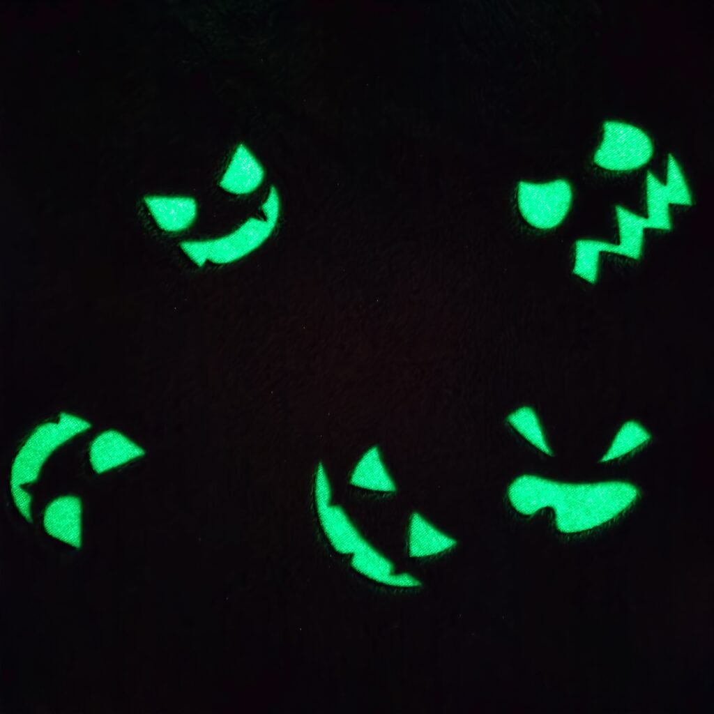 Luminous Glow in The Dark Flannel Fleece Fabric For Children Gift
